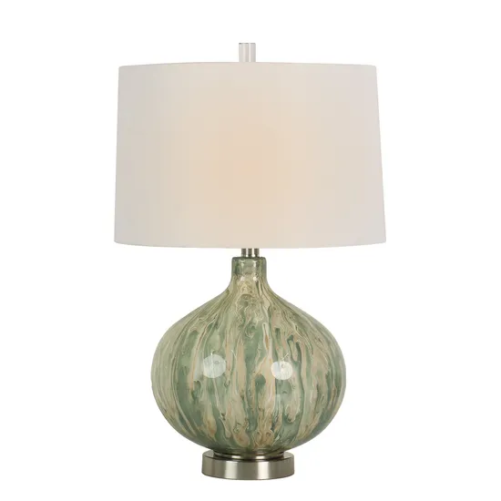 American Light Luxury Glaze Decoration Living Room Study American Desk Lamp