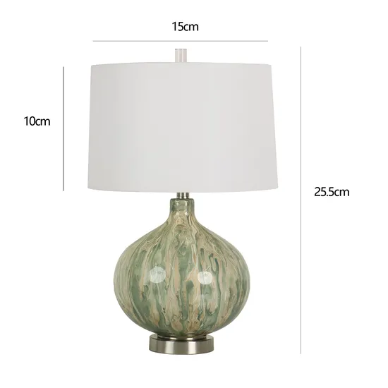 American Light Luxury Glaze Decoration Living Room Study American Desk Lamp