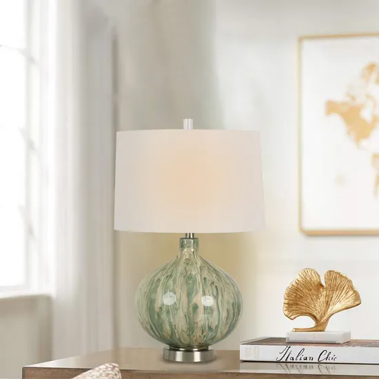 American Light Luxury Glaze Decoration Living Room Study American Desk Lamp