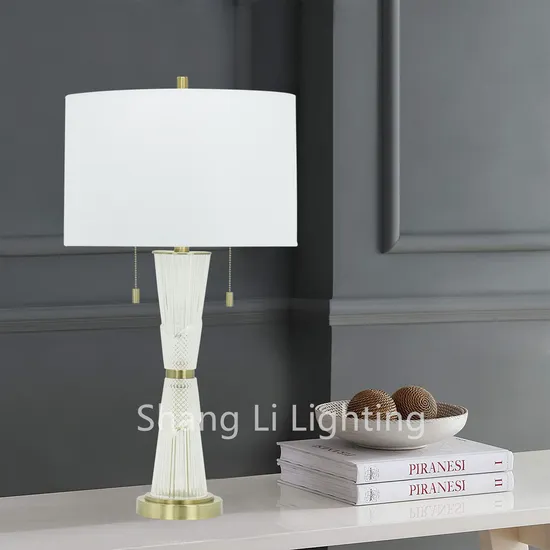 American Minimalist Crystal Table Lamp Postmodern Model Room Living Room Bedroom Bedside Hotel Table Lamp Floor Lamp