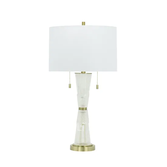 American Minimalist Crystal Table Lamp Postmodern Model Room Living Room Bedroom Bedside Hotel Table Lamp Floor Lamp