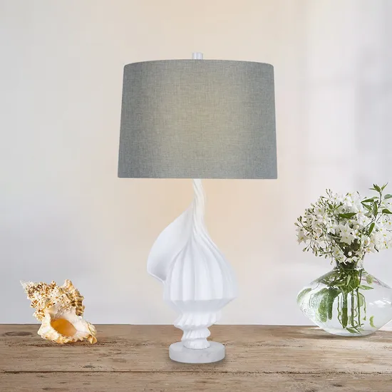 American Shell Table Lamp B&B Living Room Vertical Table Lamp Bedside Lamp Porch Cabinet Table Lamp