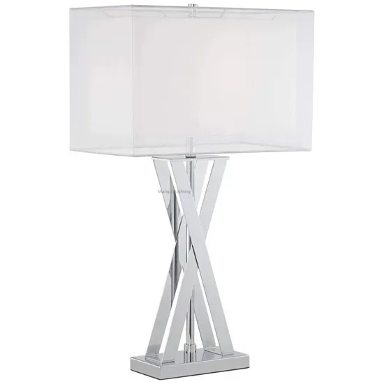 American Style Luxury Aluminum Metal E26 Floor Standing Lamp for Holiday Inn Hotel Living Room Table Lamp