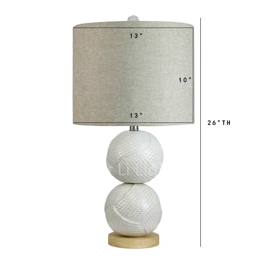 American Table Lamp Bedroom Bedside Lamp Creative Personality Fashion High-End Ceramic Dimmable Warm Light Bedside Counter Lamp