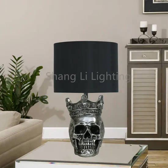 American Table Lamp Christmas Table Lamp Crown Skull Table Lamp Crown King Table Lamp