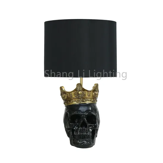 American Table Lamp Christmas Table Lamp Crown Skull Table Lamp Crown King Table Lamp