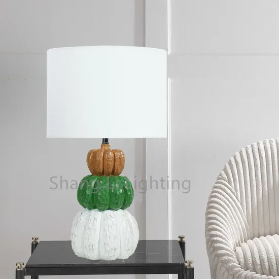 American Table Lamp Simulation Pumpkin Halloween Table Lamp Christmas Table Lamp Floor Lamp