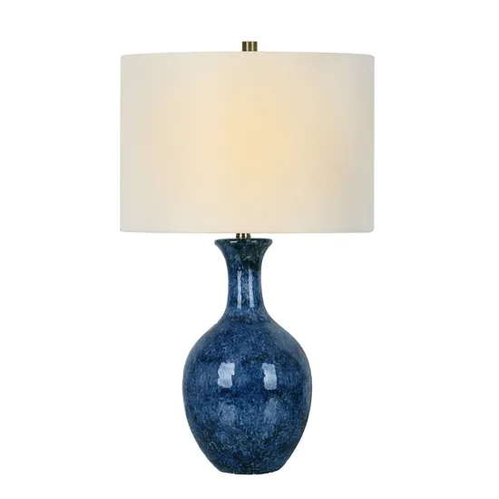 American Table Lamps Blue Glazed Table Lamps Decorative Lamps