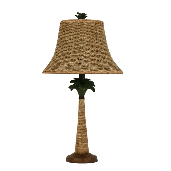 Coast Room Lighting Rattan Lampshade Rattan Base Table Lamps