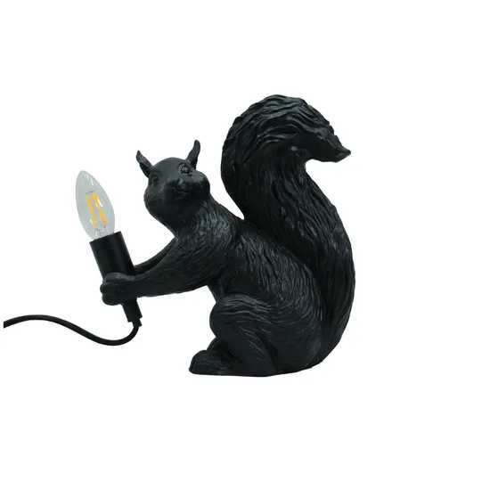 Cross-Border Squirrel Table Lamp Scandinavian Animal Lamps Living Room Dining Room Bedroom Clothing Shop Cartoon Resin Table Lamp