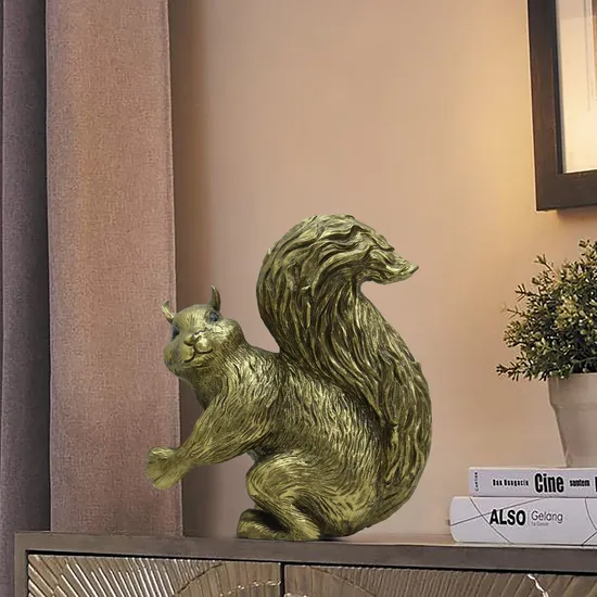 Cross-Border Squirrel Table Lamp Scandinavian Animal Lamps Living Room Dining Room Bedroom Clothing Shop Cartoon Resin Table Lamp