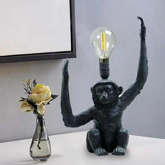 Cross Border Monkey Table Lamp Scandinavian Animal Lamps Living Room Dining Room Bedroom Decorative Lamp