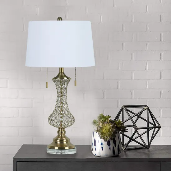 Crystal Table Lamps Beaded Crystal Table Lamps Entryway Table Lamps