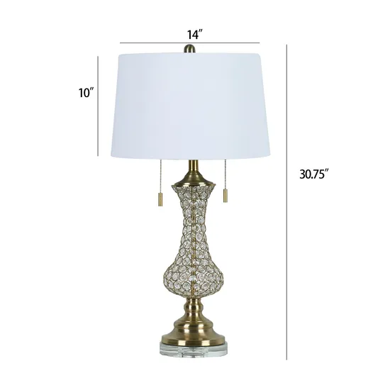 Crystal Table Lamps Beaded Crystal Table Lamps Entryway Table Lamps