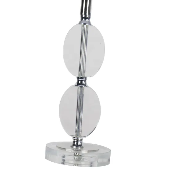 European Fine Glass Table Lamp Gray Decorative Table Lamps