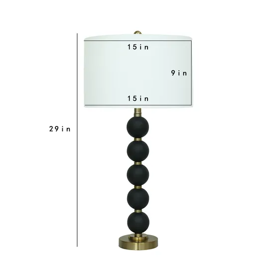 European Minimalist Hardware Table Lamp Bedroom Bedside Lamp Living Room Guest Room Lamp Table Lamp Floor Lamp