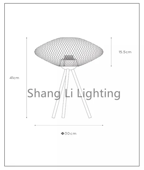 European and American Country Style Living Room Table Lamp, Simple and Romantic Bedroom, Decorative Lamp, Natural Hollow out Nordic Style Table Lamp, Creative T