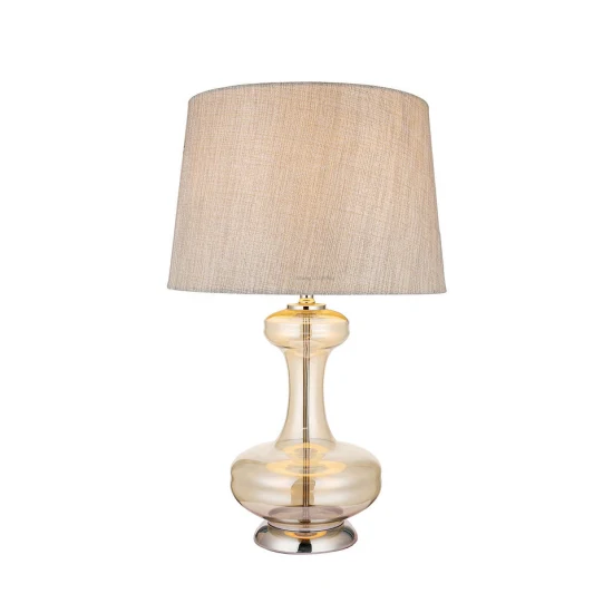 New Design Modern Glass Metal Fashion Special Popular Table Lamp for Bedroom Living Room and Reading Room