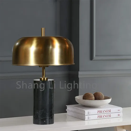 Nordic Crazy Promotion Simple Marble Soft Decoration Model Room Club Living Room Jinjiang Metropolis Hotel Table Lamp