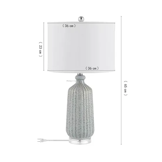 Restaurant Modern Bedside Decorative Unique Fruit Shape Accent White Ceramic Table Lamps