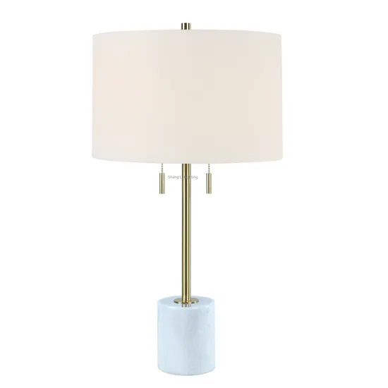 UL cUL Approved New Modern Hotel Decorative Floor Lamp with Marble Base Table Lamp