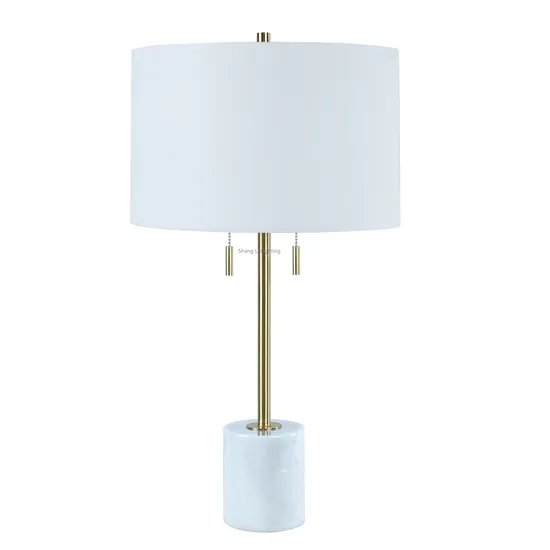 UL cUL Approved New Modern Hotel Decorative Floor Lamp with Marble Base Table Lamp