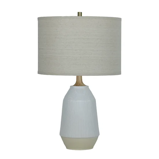 White Ceramic Lamp Table Lamp Decorative Bedside Lamp