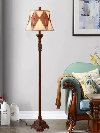 American Floor Lamp, Living Room Lamp Coffee Table, Household Bedside Floor Lamp