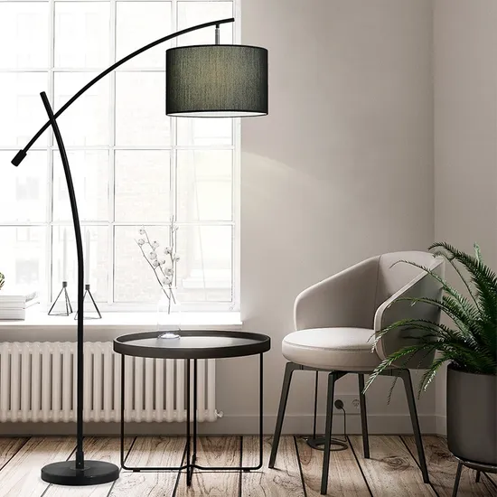 Apartment Iron Nordic Luxury Arc Floor Lamp Office Modern Light Decorative Standing Hotel Floor Lamp