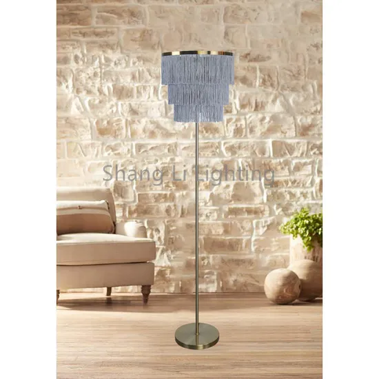 Italian Light Tassel Table Lamp Vertical Living Room Creative Desk Nordic Bedroom Bedside Simple Fashion Decorative Floor Lamp