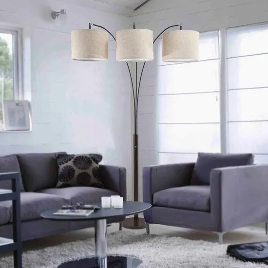 Living Room Modern Atmosphere Hotel Lobby Engineering Custom Lamps Floor Lamps Wholesale Luxe Modern LED Floor Lamp