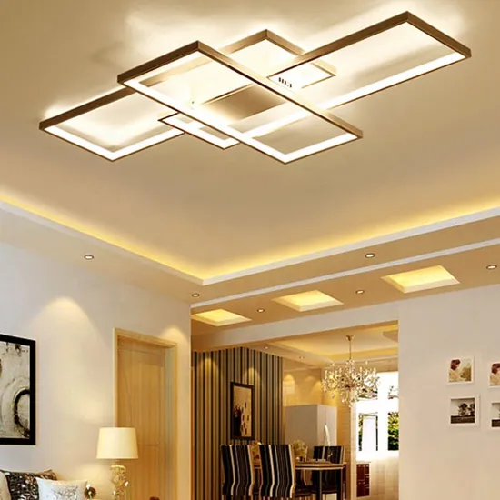 2021 Modern Home Decoration Luxury LED Slilica Pendant Lamp ceiling Lamp