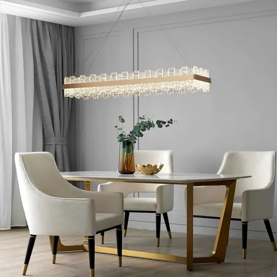 Decorative Home Living Room Crystal Lamp Crystal Chandelier Pendant Lamp