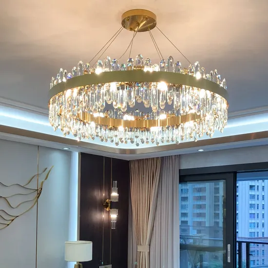 Fixtures Home Crystal Modern Indoor Crystal Chandelier Light Ceiling Crystal Light