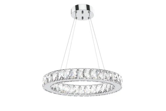 Factory Suppliers Round Indoor Luxury Ceiling Chandelier Black Gold LED Home Modern Crystal Chandeliers & Pendant Lights