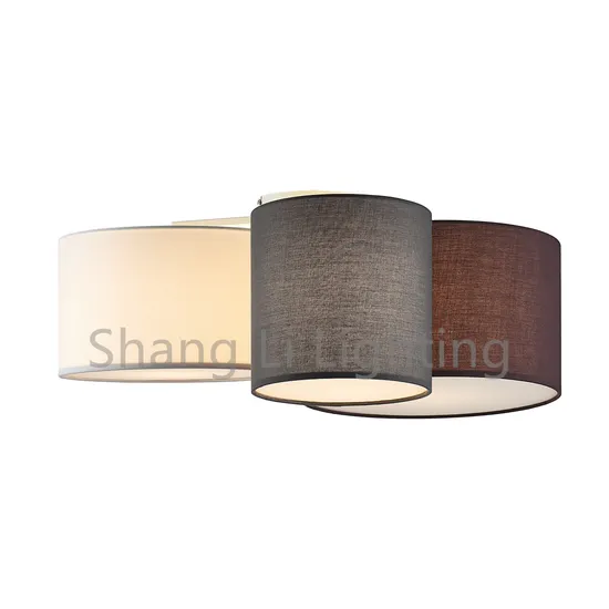 Nordic Ceiling Lamp Lamps Living Room Bedroomfabric Chandelier Round American Modern Lighting Ceiling Lamp Table Lamp Floor