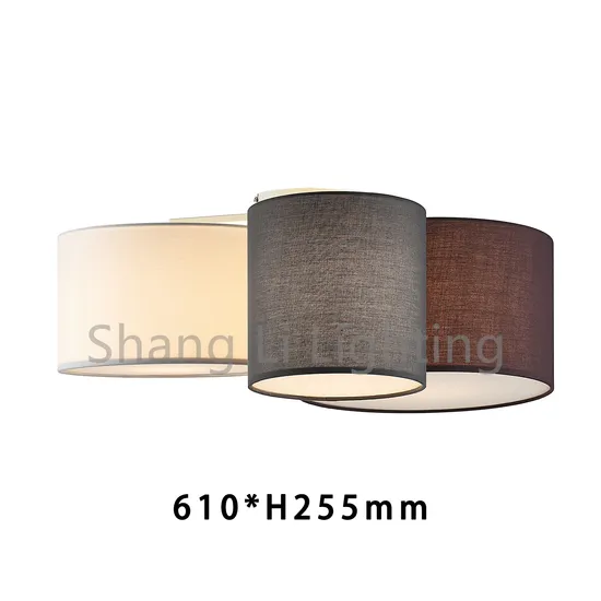 Nordic Ceiling Lamp Lamps Living Room Bedroomfabric Chandelier Round American Modern Lighting Ceiling Lamp Table Lamp Floor