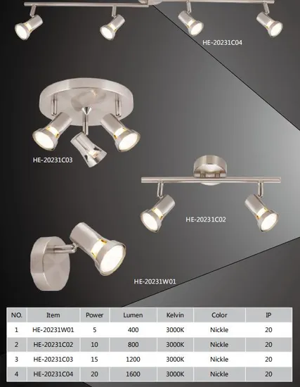 Nordic Magic Rail Installation Spot Light IP20 5W 15W 20W 30W COB LED Track Lamp