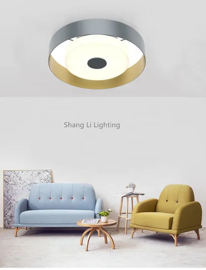 Round Aisle Light Entry Porch Light Simple Modern Creative Storage Room Balcony Bay Window Ceiling Light Nordic Lamps