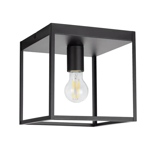 Simple Modern Matt Black Pipe Ceiling Lamp Ceiling Light Wall LED Lamp