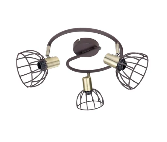 Style Metal Wire Birdcage Industrial Ceiling Wall Light Lamp Table Lamp