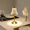 2024 PMMA Rechargeable LED Acrylic Cordless Table Restaurant Decorative Lamp