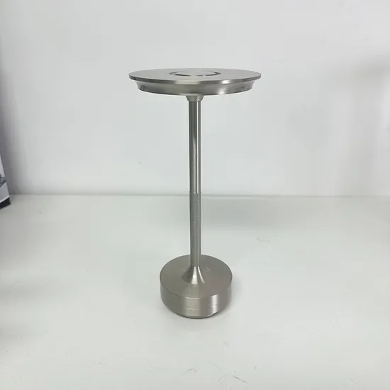 Aluminium Dining KTV Bar Restaurant Cordless LED Metal Rechargeable Night Garden Outdoor Table Lamp