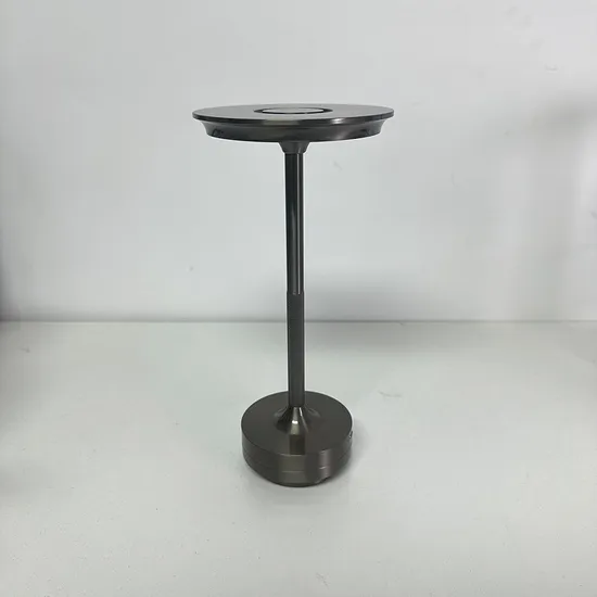 Aluminium Dining KTV Bar Restaurant Cordless LED Metal Rechargeable Night Garden Outdoor Table Lamp