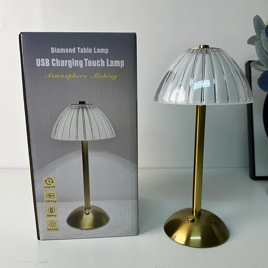 Battery Operated Restaurant Table Lamp Cordless Rechargeable Dining Lamp