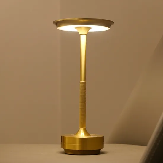 Bedroom LED Table Lamp Desk Bedside Metal Table Lamp