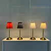 Colorful Shade LED Table Lamp, Crystal Table Light, Lamp for Bedroom Dining Room