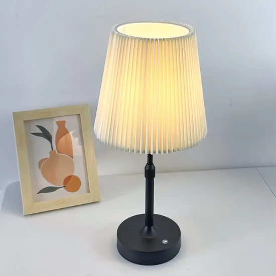 Fabric Lampshade Desk Reading Lamp Bedside Table Lamp