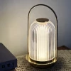 Hotel Dimmable Lampada Cordless Ledrestaurant Rechargeable Table Lamp