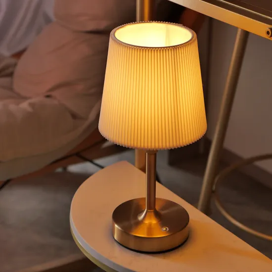 Light Luxury Metal Table Lamp Decorates The Living Room TV Counter Lamp